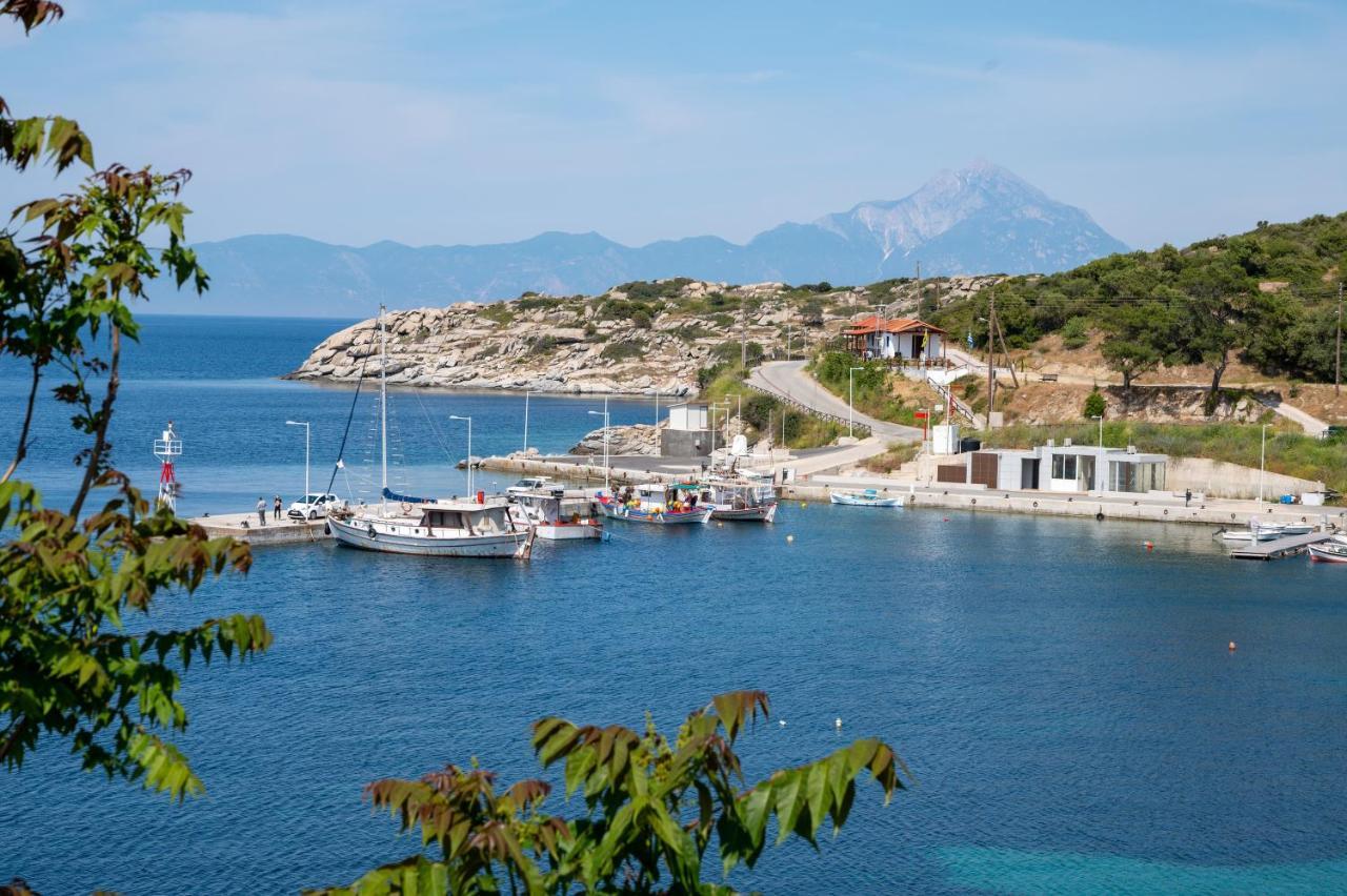 Athos View - Golden Fig Sykia Lodge Paralia Sikias Exterior foto